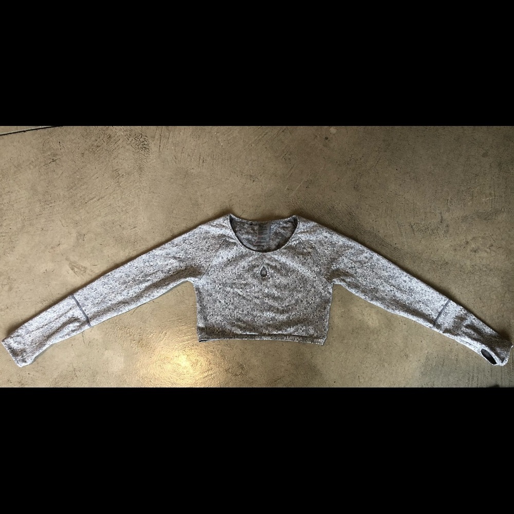 Gymshark - long sleeve fitted crop